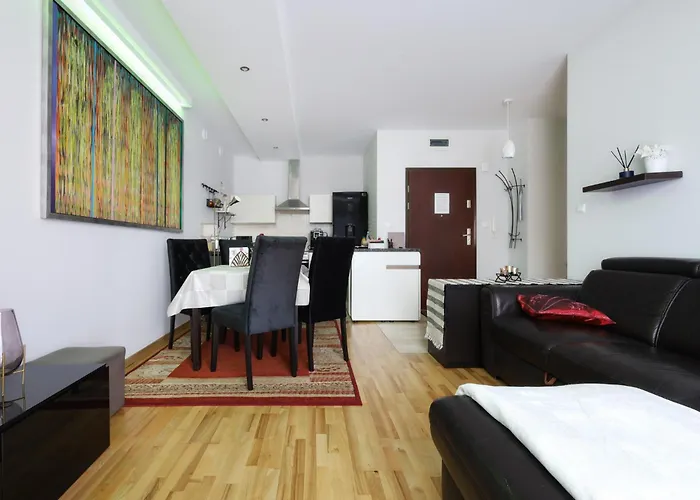شقة Apartament Luksusowy #nestapartamenty